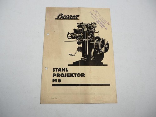 Brochure bauer steel projector - bauer,