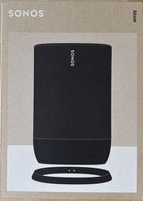 Sonos Move WLAN Bluetooth Smart Speaker - Schwarz - ORIGINAL Verpackt!