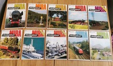 10x Hefte Modelbahn MIBA 1984