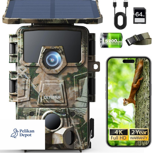 Solar wildkamera ceyomur - wildkamera,