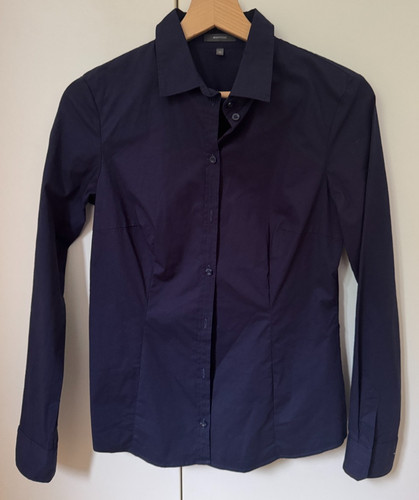 Bluse blau montego damen - bluse,