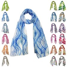 Damen Schal Seide Weich