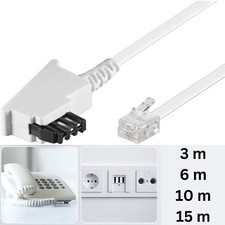 Telefon kabel weiß tae - telefon,