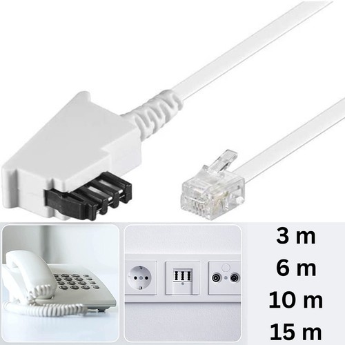 Telefon kabel weiß tae - kabel,