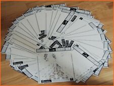 Passap Jac bemusterte & Blanko Lochkarten von Nr.1 bis Nr.45 für Passap (S4)