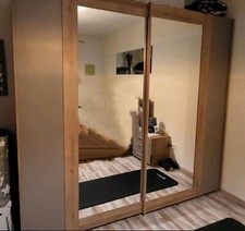 kleiderschrank gebraucht holz