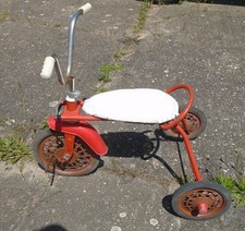 DDR Dreirad Rot Rad für Kinder Ost Kult kein Roller Kinderroller Ostalgie Top !!