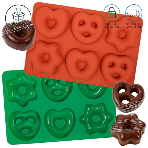 Lebkuchenform silikon stück - silikon,