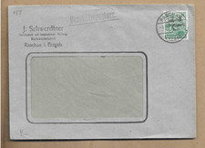 Los   vom 16.08   Heimatbeleg  Raschau    1948