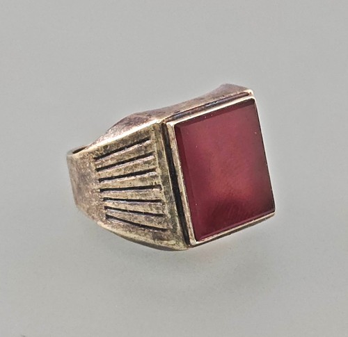 Herren silber ring - ring, 835er