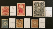 Türkei 1901/1922 -1p 2p 50K „ungezähnt“ , 1921, „Adana“ 20pIsfila # 1029,  2440€