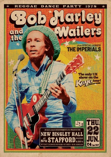 Poster bob marley bingley - -,