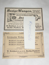 2x W. Reichert Berlin-Pankow