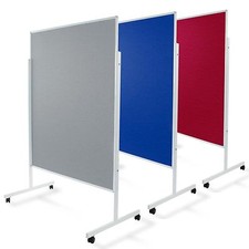 Einteilige Moderationswand