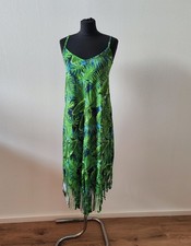 Boohoo Kleid 38 grün tropisch