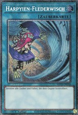 YuGiOh Harpyien-Flederwisch MP25-DE016 Starlight Rare Deutsch Neu 1st