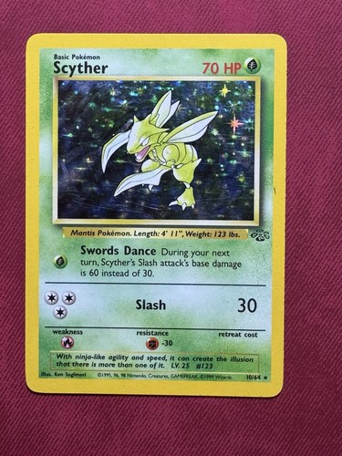 Scyther sichlor jungle - sichlor, (10/64)