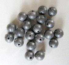 20 Bleikugeln Gewicht 2,5g mit Loch