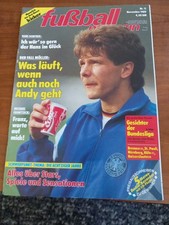kicker fußball Magazin Nr.11/1989 - Andreas Möller - Stefan Kuntz - Galerie 