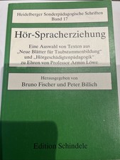 Hör-Spracherziehung - Band 17 - Bruno Fischer/Peter Billich