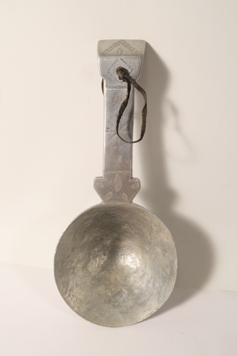 Alter aluminium löffel tuareg - aluminium,