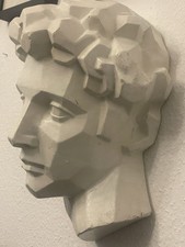 David/ Männer Kopf/Büste 3D zum aufhängen