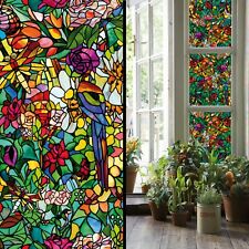 Fensterfolie 10€/m² Tulia Klebefolie transparent Bunt Buntglas Folie d-c-fix