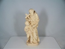 Holz Figur HEILIGER BRUDER