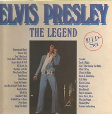 Elvis Presley The Legend NEAR MINT Platinum / Astan / Premier Vinyl LP-Box