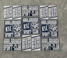 KSC Sticker / Aufkleber Mix - 12 Stück Fanszene Karlsruher SC 