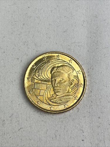 Cent münze nicola tesla - nicola,
