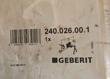 Geberit Spülkasten Schutzplatte Drückerplatte 200F Twinline 240.026.00.1