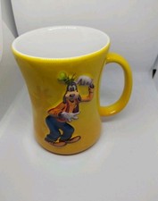 Goofy 3D Tasse Disneyland Paris Kaffeetasse Teetasse Sammeltasse Gelb