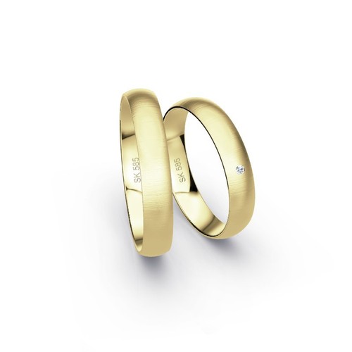 Paar trauringe 585 - paar, gold