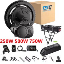 TONGSHENG 36V 48V 500W 750W Elektrofahrrad Mid Drive Motor Umbausatz Mittelmotor