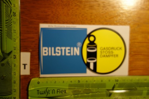 Alter aufkleber bilstein - alter,