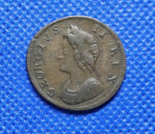 Britische kupfermünze 1730 - kupfermünze,