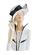 Deko Büste elegante Frau Dame