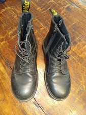 DR. MARTENS AIR WAIR SCHUH HALBSCHUH KINDERSCHUH SCHWARZ BOOTS GRÖSSE 36 