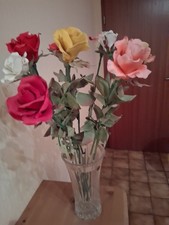 Porzellan rosenstrauß 10 Rosen