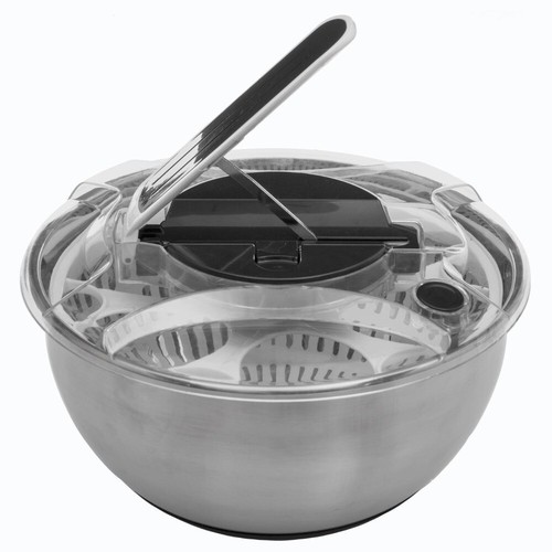 Salatschleuder mit hebel - salatschleuder,