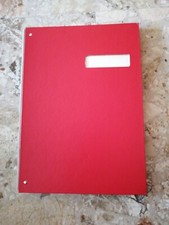 Dokumentenmappen rot DINA 4 Mappe zur Unterschrift