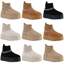 Damen Warm Gefüttert Winter