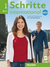 Schritte international Neu 1.  Kursbuch + Arbeitsbuch mit Audios online Daniela 