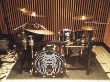 Pearl Drumkit "Jeff Porcaro" all maple shell - elements only: BD, SD, 5 Toms