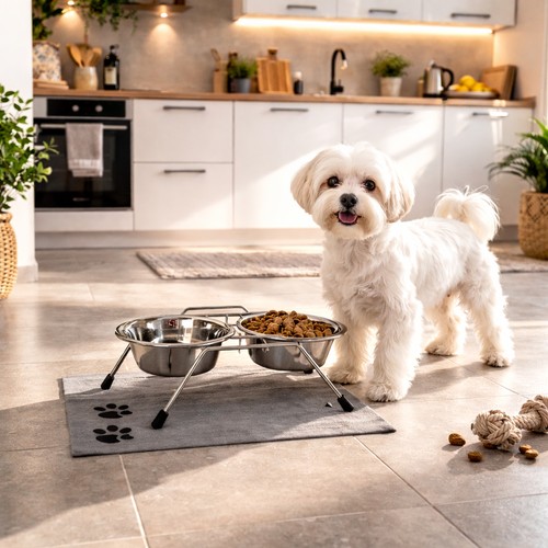 Edelstahl hunde katzen napf - napf, /