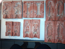 Reif Hobby Zinngießformen kompletter Satz; "Schachspiel Römer+Germanen"