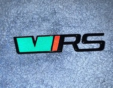 Skoda Octavia Victory RS Emblem In Schwarz Grün Rot Original Gebraucht