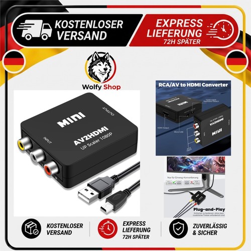 Jewan rca auf hdmi - auf, konverter