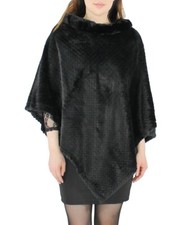 Eleganter Damen Poncho in